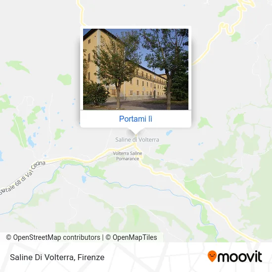 Mappa Saline Di Volterra