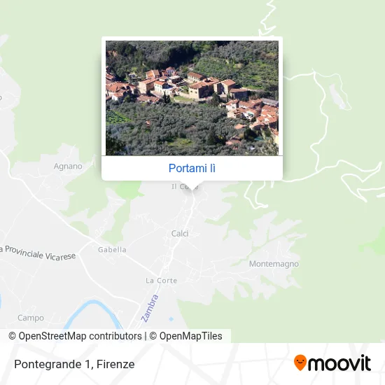 Mappa Pontegrande 1
