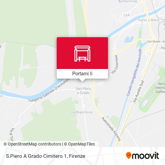 Mappa S.Piero A Grado Cimitero 1