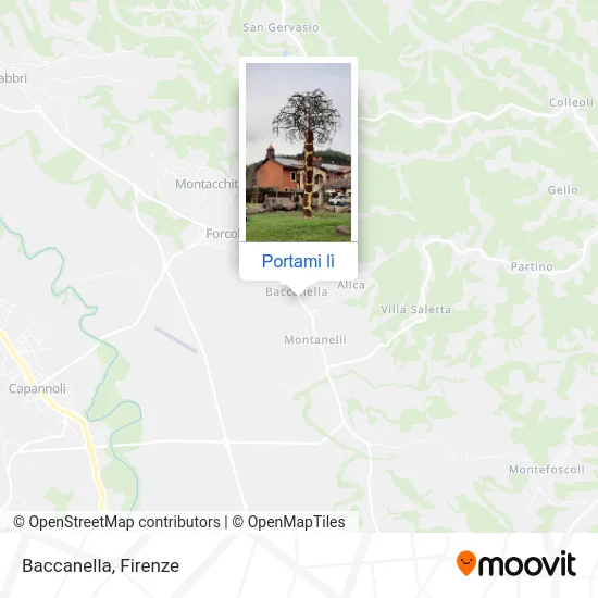 Mappa Baccanella