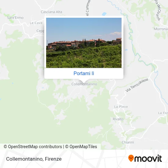 Mappa Collemontanino