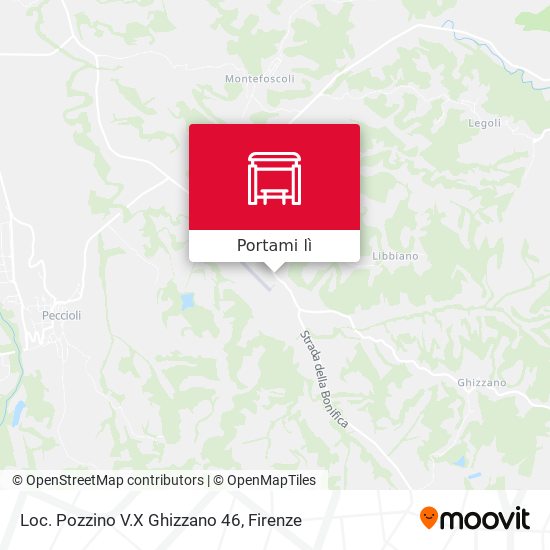Mappa Loc. Pozzino V.X Ghizzano 46