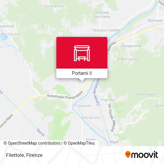 Mappa Filettole