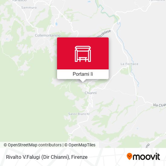 Mappa Rivalto V.Falugi (Dir Chianni)