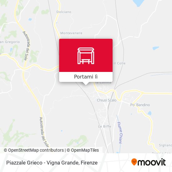 Mappa Piazzale Grieco - Vigna Grande