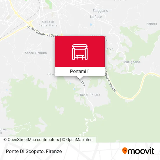 Mappa Ponte Di Scopeto