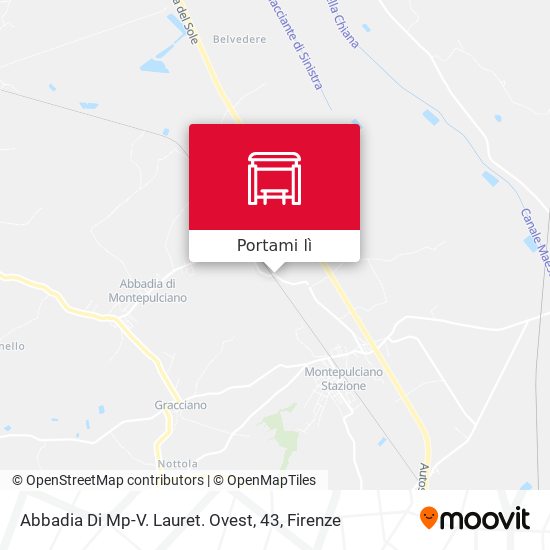 Mappa Abbadia Di Mp-V. Lauret. Ovest, 43
