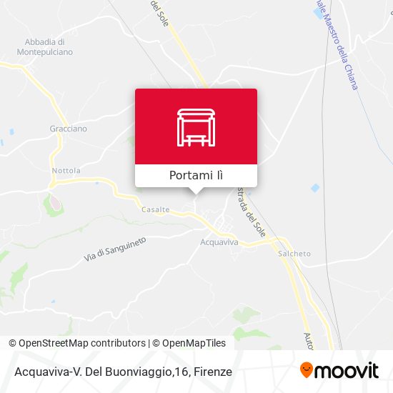 Mappa Acquaviva-V. Del Buonviaggio,16