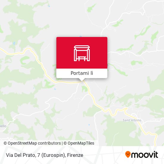 Mappa Via Del Prato, 7 (Eurospin)