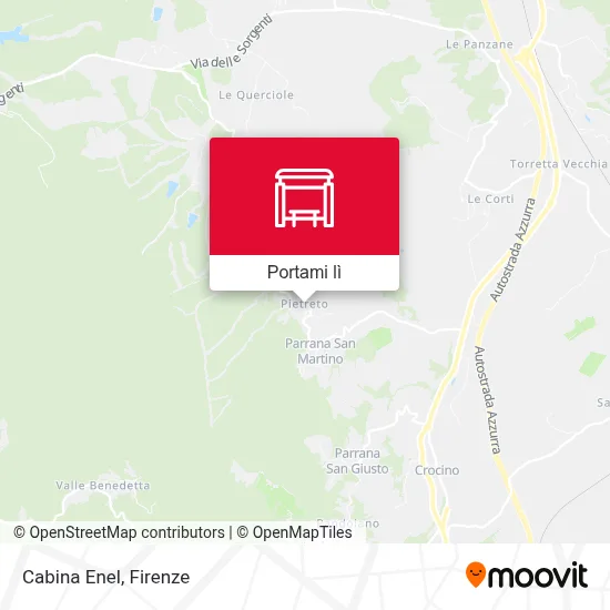 Mappa Cabina Enel