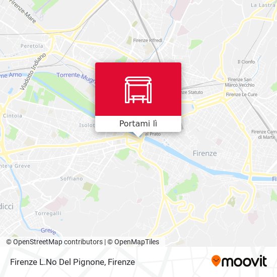 Mappa Firenze L.No Del Pignone