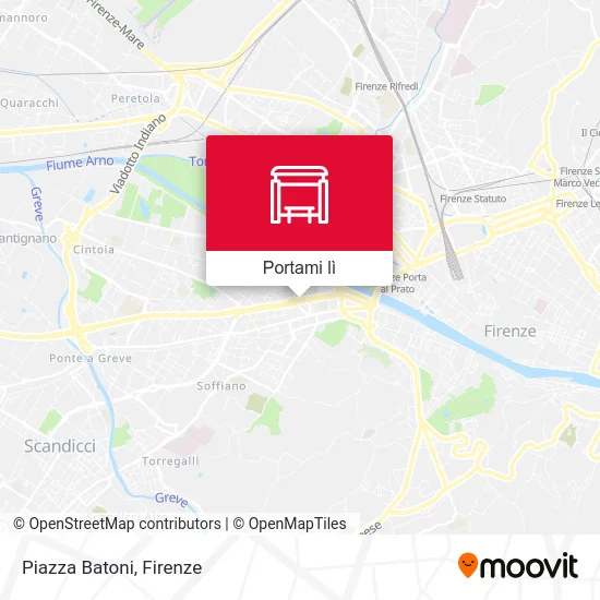 Mappa Piazza Batoni