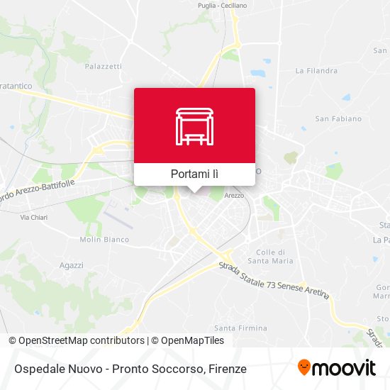 Mappa Ospedale Nuovo - Pronto Soccorso