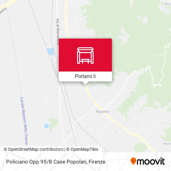 Mappa Policiano Opp 95 / B Case Popolari