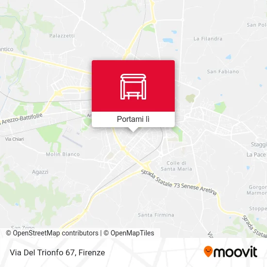 Mappa Via Del Trionfo 67