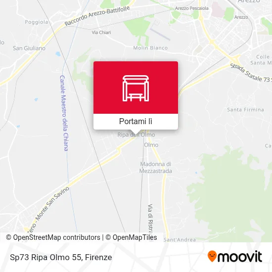 Mappa Sp73 Ripa Olmo 55