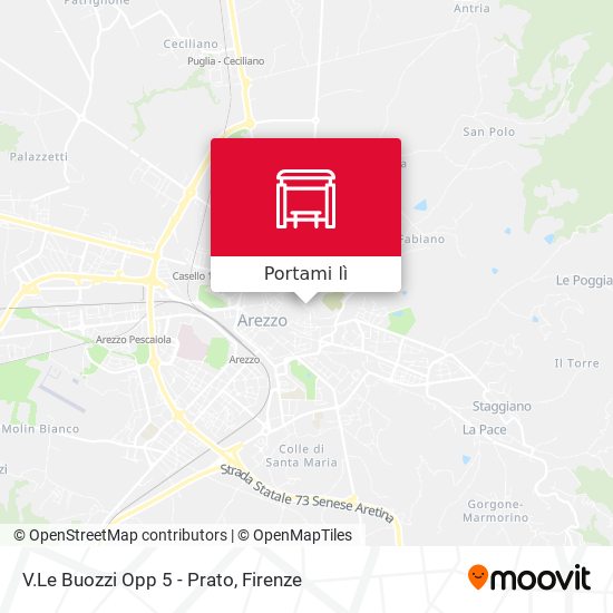 Mappa V.Le Buozzi Opp 5 - Prato