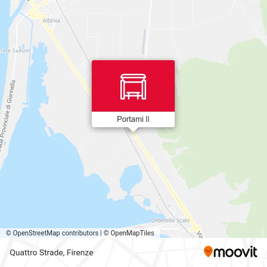 Mappa Quattro Strade