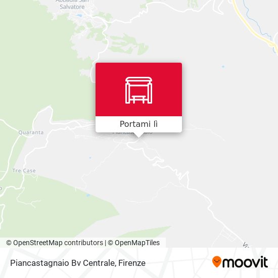 Mappa Piancastagnaio Bv Centrale