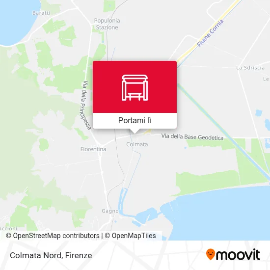 Mappa Colmata Nord