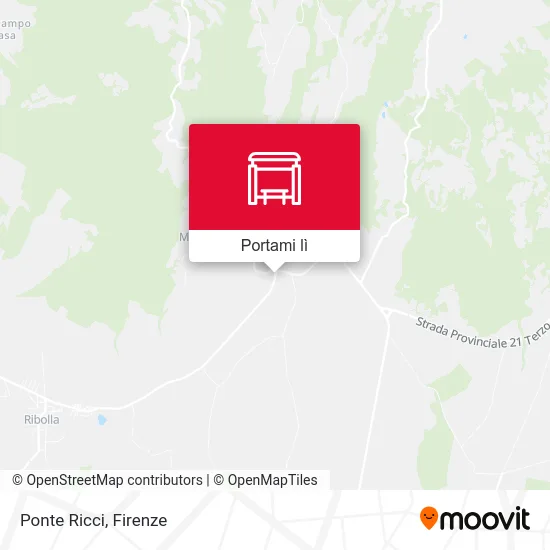 Mappa Ponte Ricci