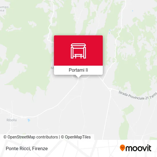 Mappa Ponte Ricci