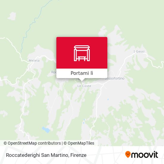 Mappa Roccatederighi San Martino