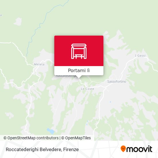 Mappa Roccatederighi Belvedere