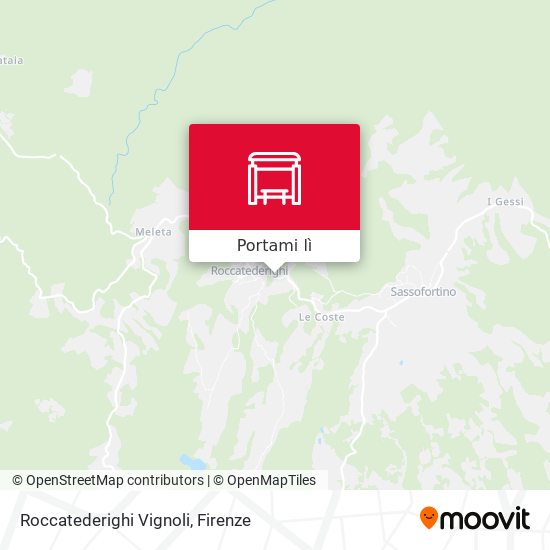 Mappa Roccatederighi Vignoli