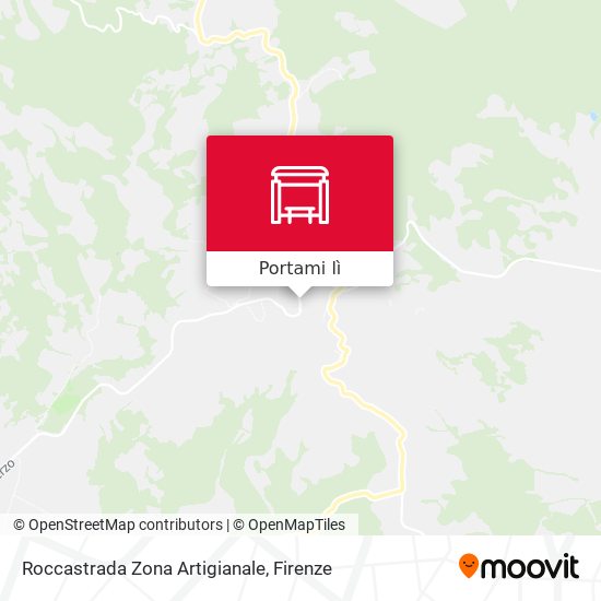 Mappa Roccastrada Zona Artigianale