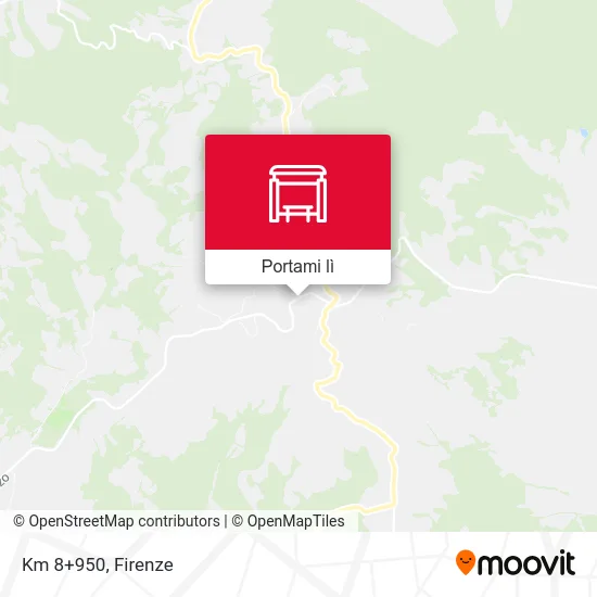 Mappa Km 8+950