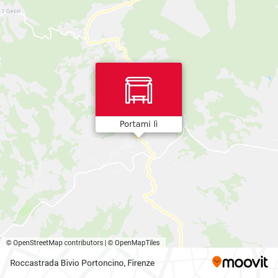 Mappa Roccastrada Bivio Portoncino