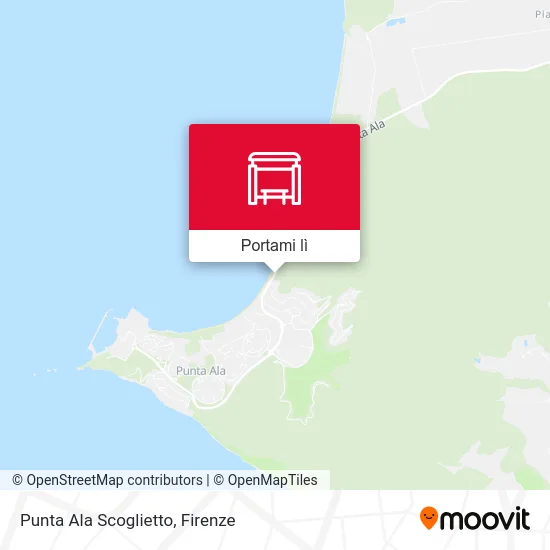 Mappa Punta Ala Scoglietto