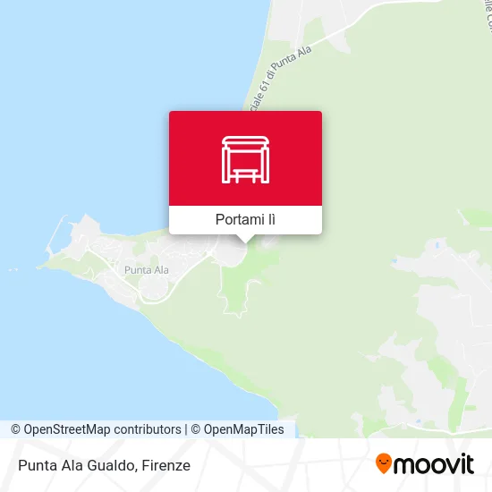 Mappa Punta Ala Gualdo