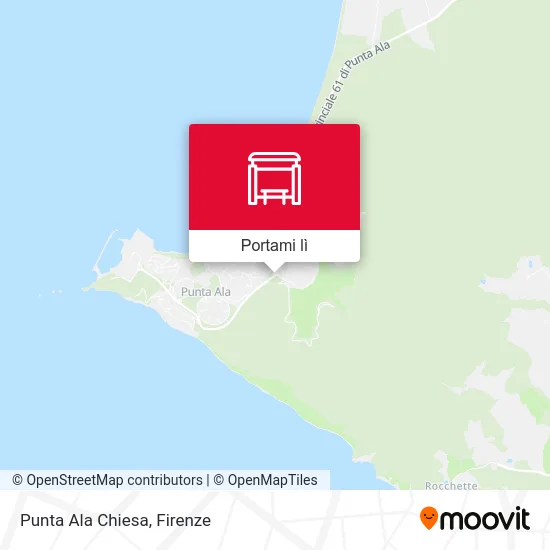 Mappa Punta Ala Chiesa