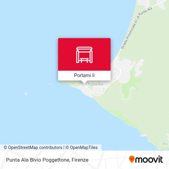 Mappa Punta Ala Bivio Poggettone