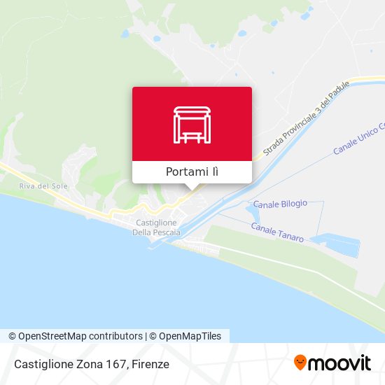 Mappa Castiglione Zona 167