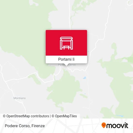 Mappa Podere Corso