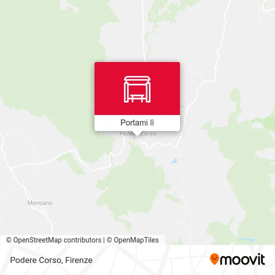 Mappa Podere Corso