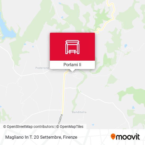 Mappa Magliano In T. 20 Settembre