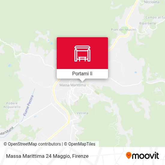 Mappa Massa Marittima 24 Maggio