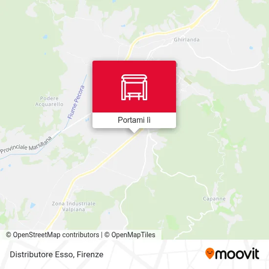 Mappa Distributore Esso