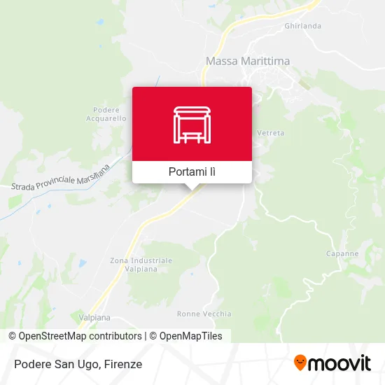 Mappa Podere San Ugo