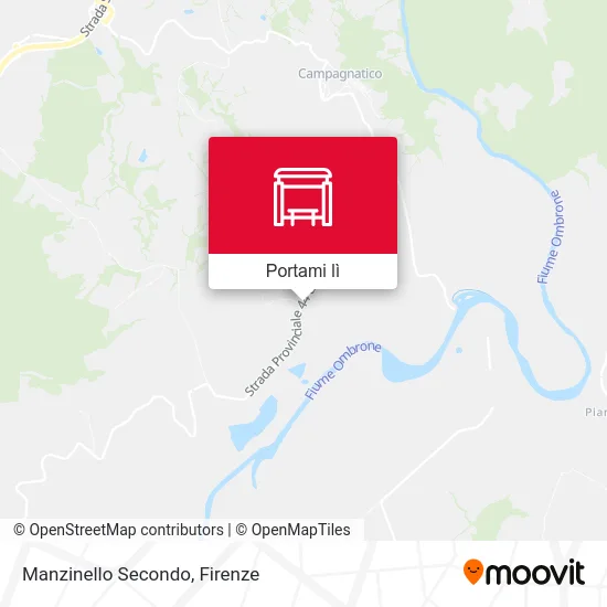 Mappa Manzinello Secondo