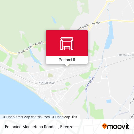Mappa Follonica Massetana Rondelli