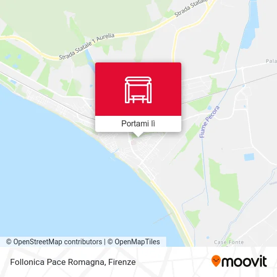 Mappa Follonica Pace Romagna