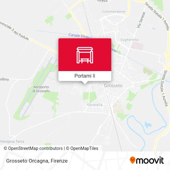 Mappa Grosseto Orcagna