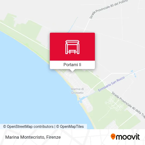Mappa Marina Montecristo