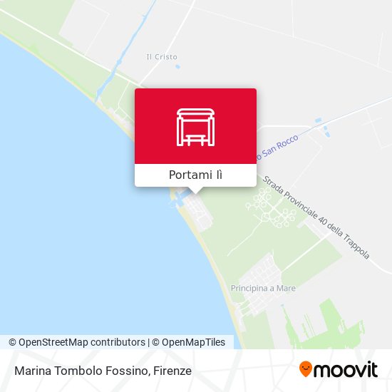 Mappa Marina Tombolo Fossino