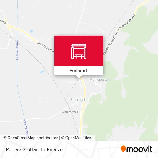 Mappa Podere Grottanelli